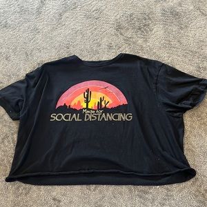 Kids t-shirt cropped